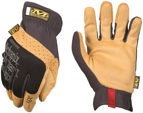 Material4X® FastFit® Gloves (Medium, Brown/Black)